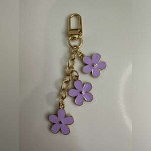 UNBRANDED FLOWER BAG CHARM